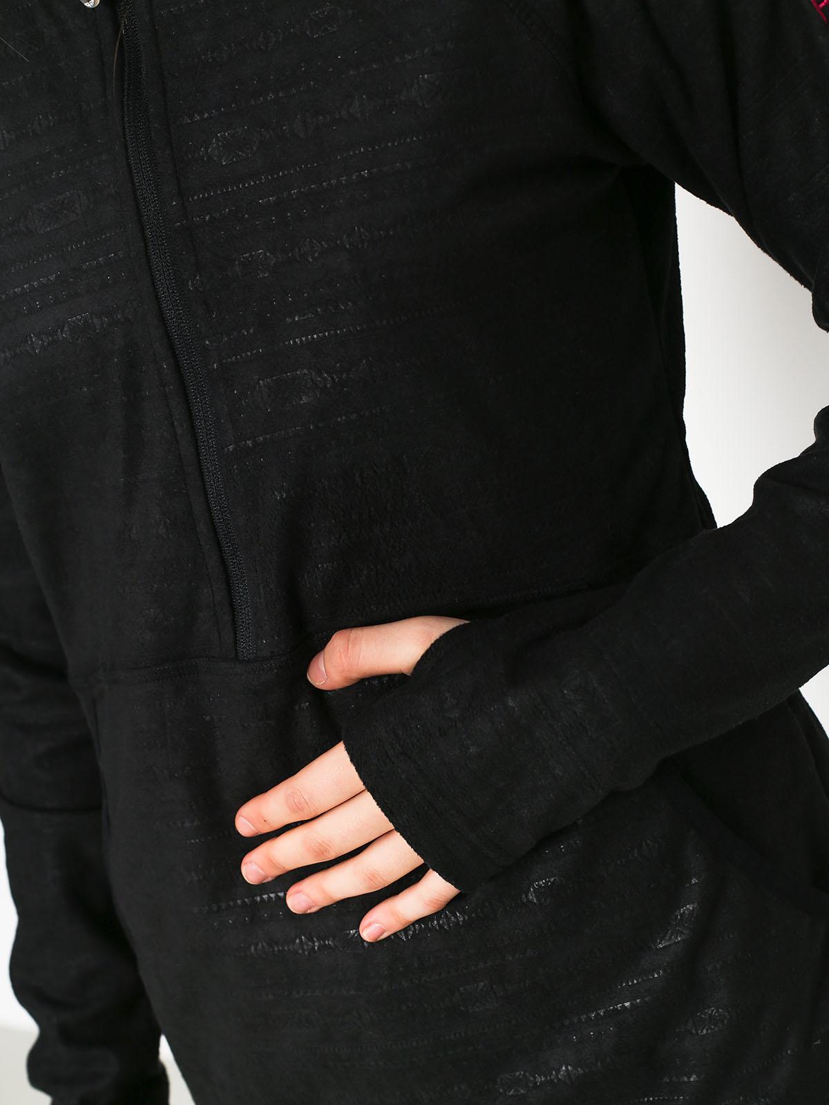 Dámsky Flísová mikina Roxy Cascade (indie stripes emboss)