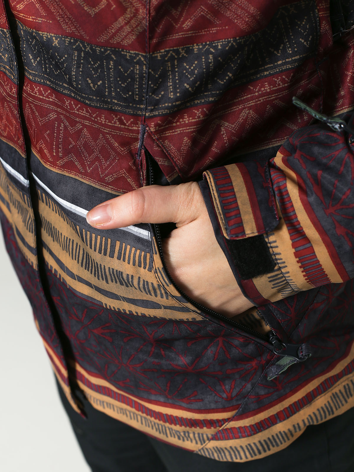 Dámska Snowboardová bunda Roxy Jet Ski Se (wild ethnic)