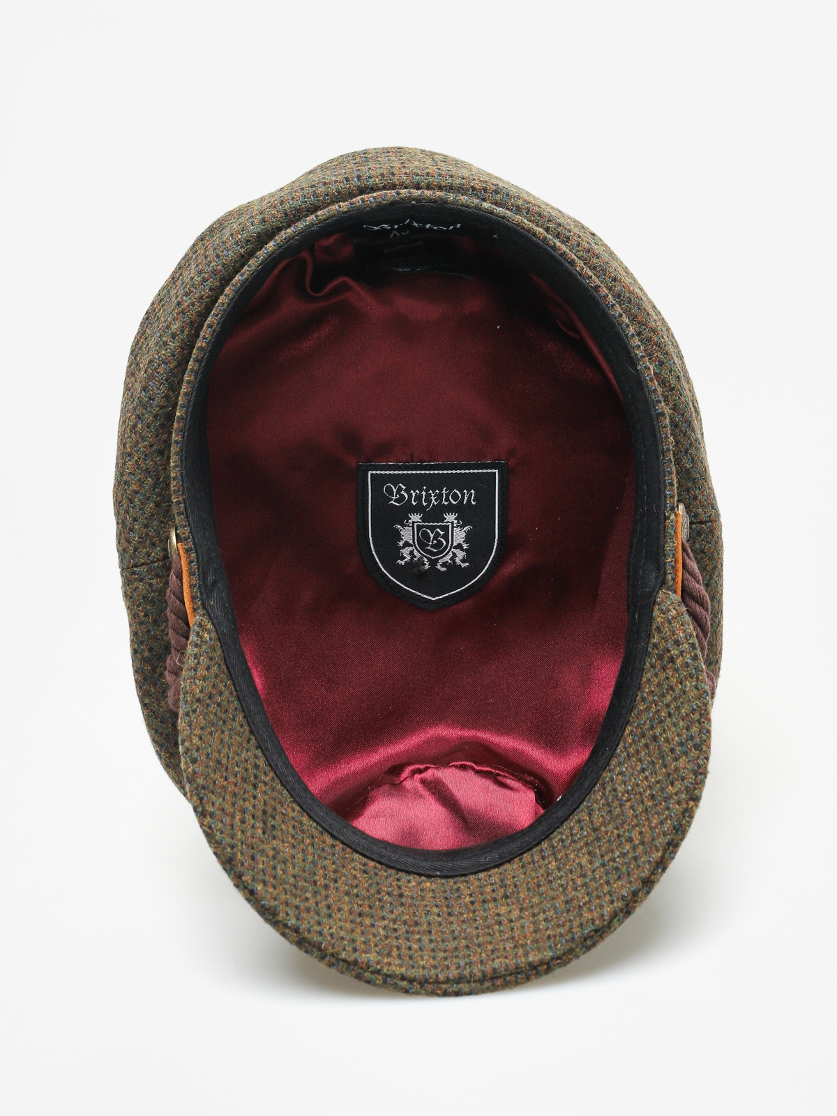 Klobúk so šiltom Brixton Bosmanka Fiddler ZD Wmn (moss/brown)