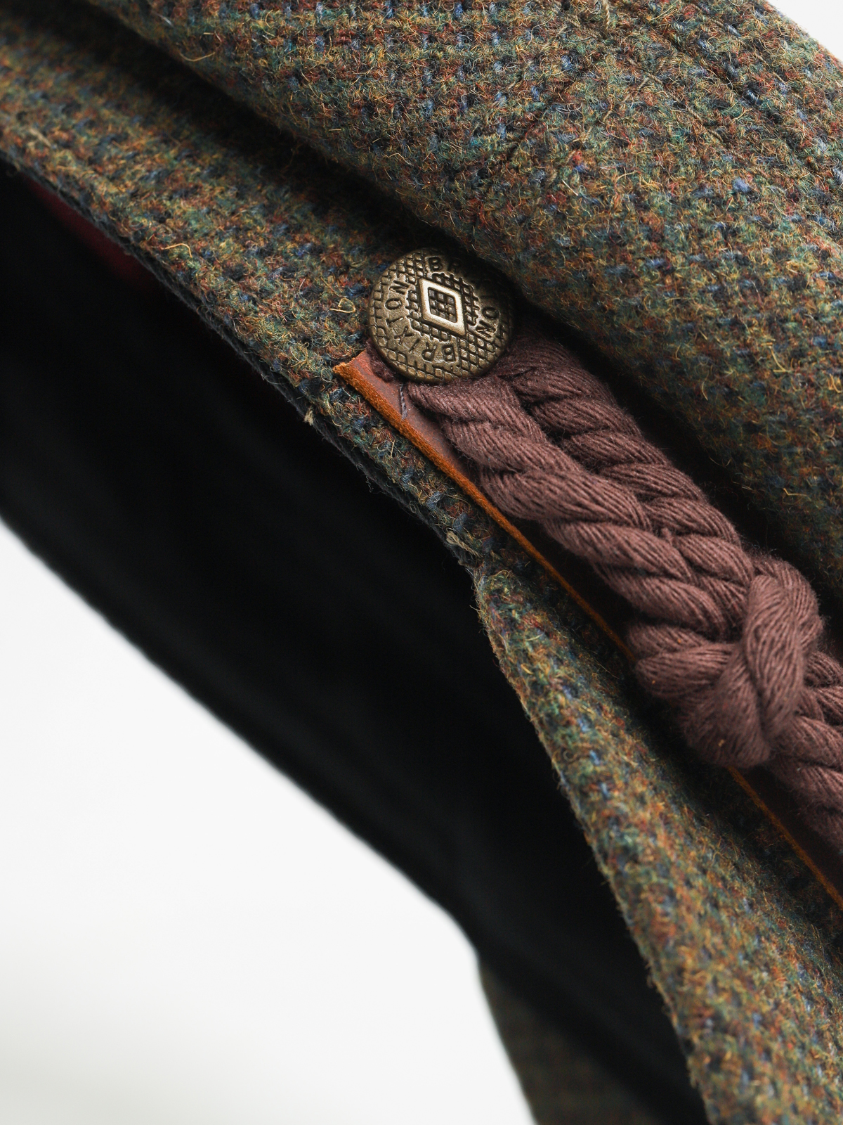 Klobúk so šiltom Brixton Bosmanka Fiddler ZD Wmn (moss/brown)