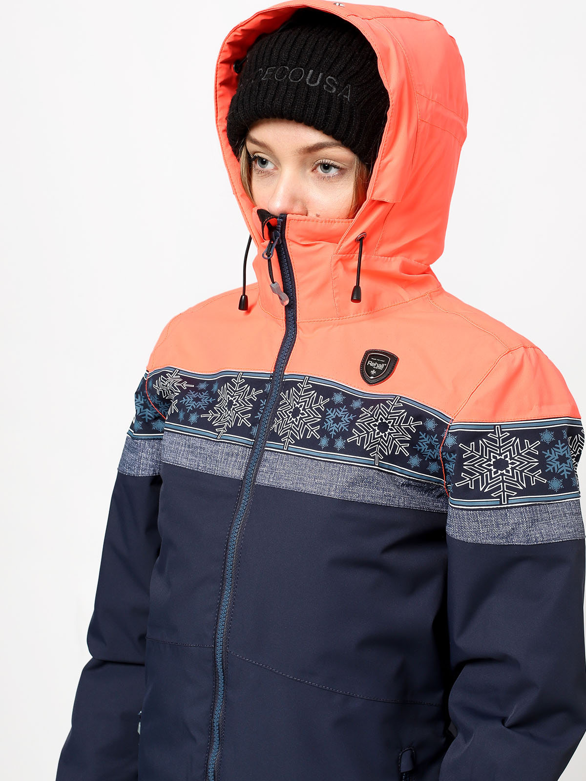 Dámska Snowboardová bunda Rehall Anna R (navy)