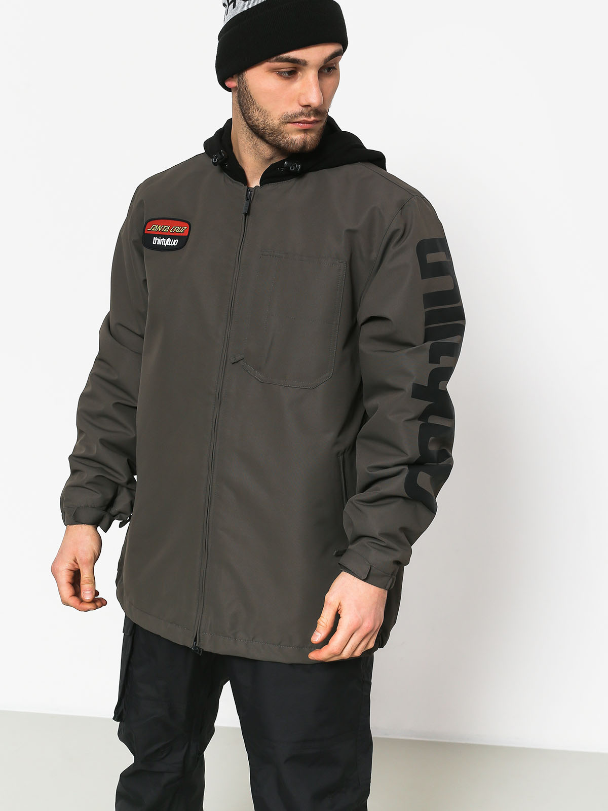 Snowboardová bunda ThirtyTwo Merchant (charcoal)