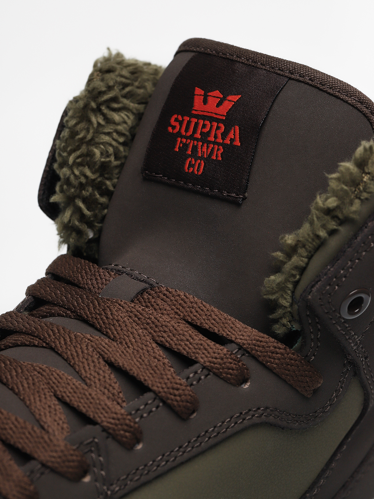 Zimné topánky Supra Vaider (demitasse/olive night white)