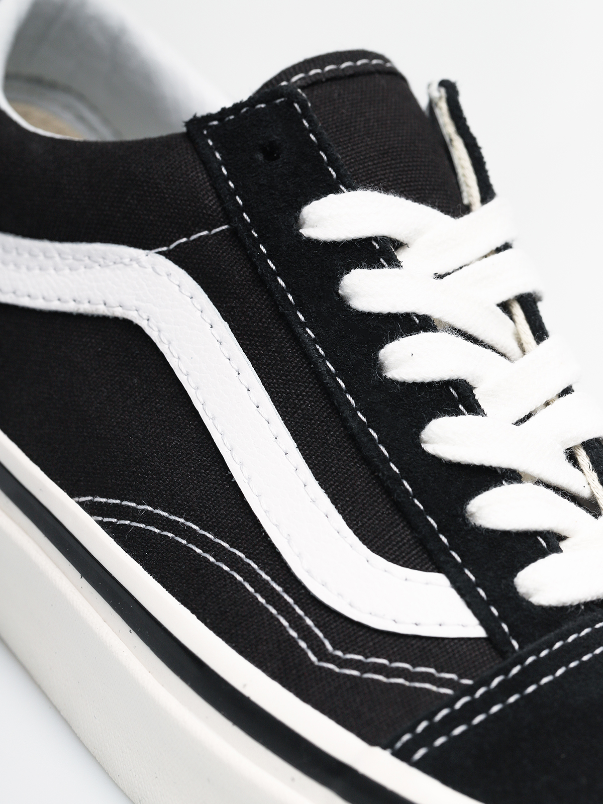 Topánky Vans Old Skool 36 Dx (anaheim factory black/true white)