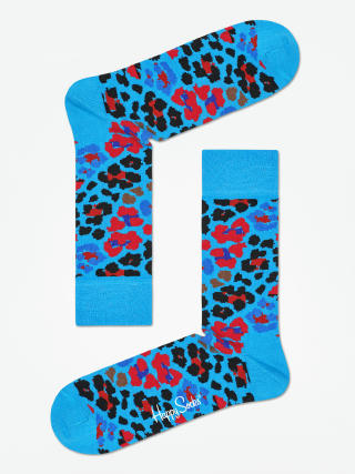 Ponožky Happy Socks Leopard (blue/red/black)