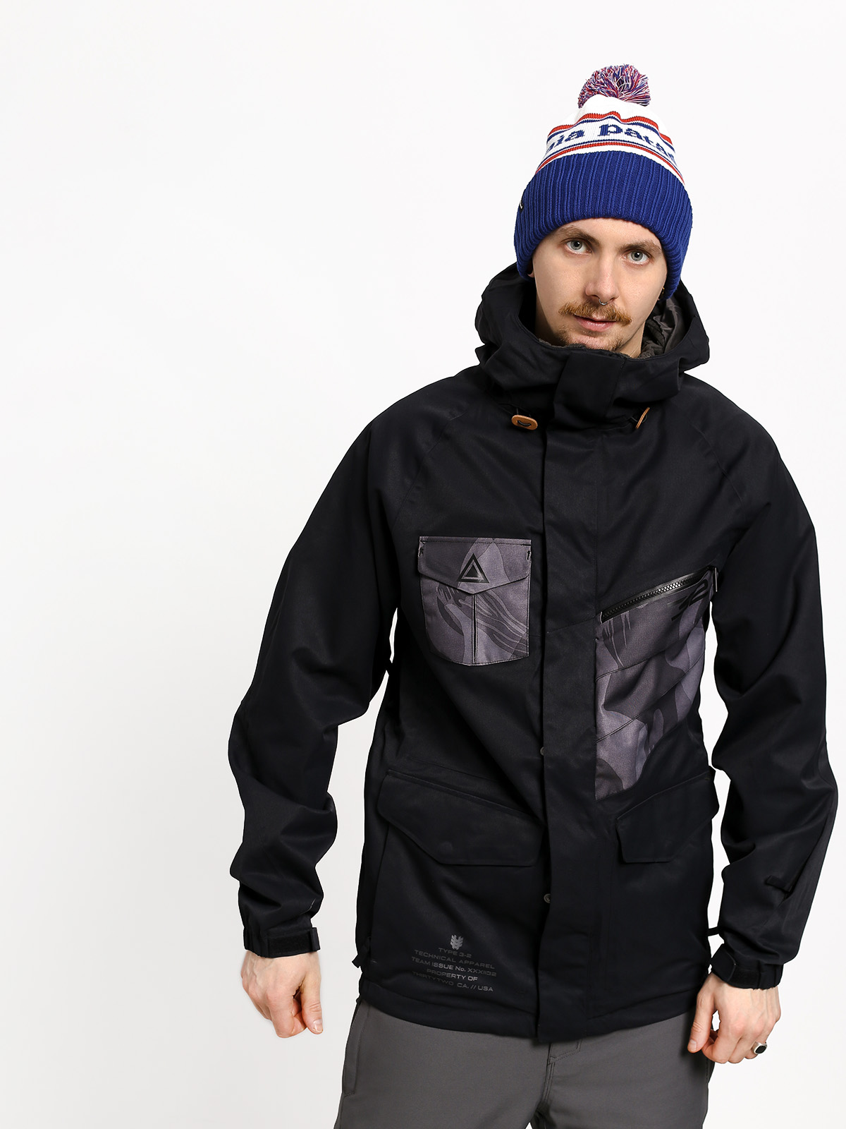 Snowboardová bunda ThirtyTwo Surplus (black)