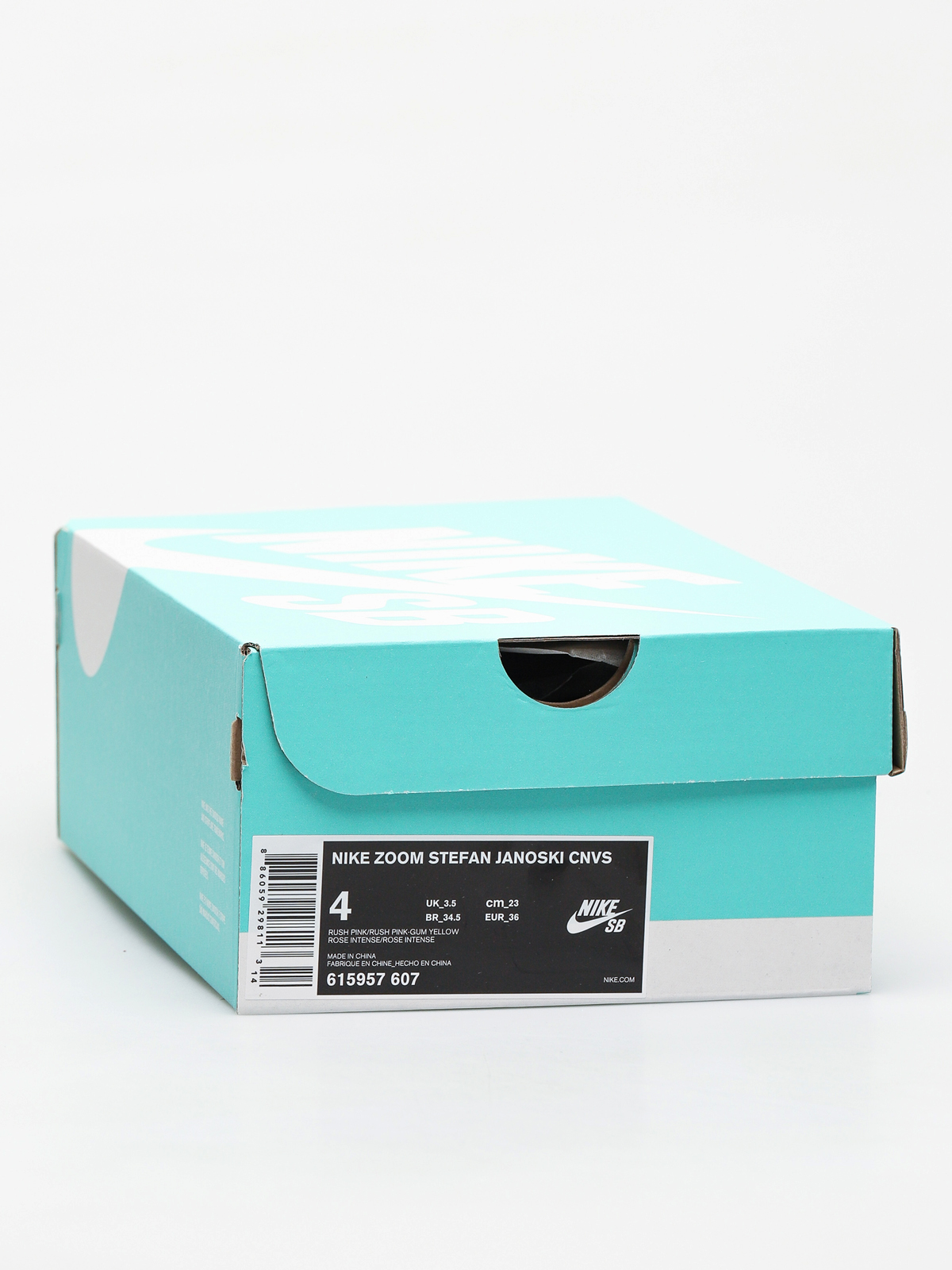 Topánky Nike SB Stefan Janoski Canvas (rush pink/rush pink gum yellow)