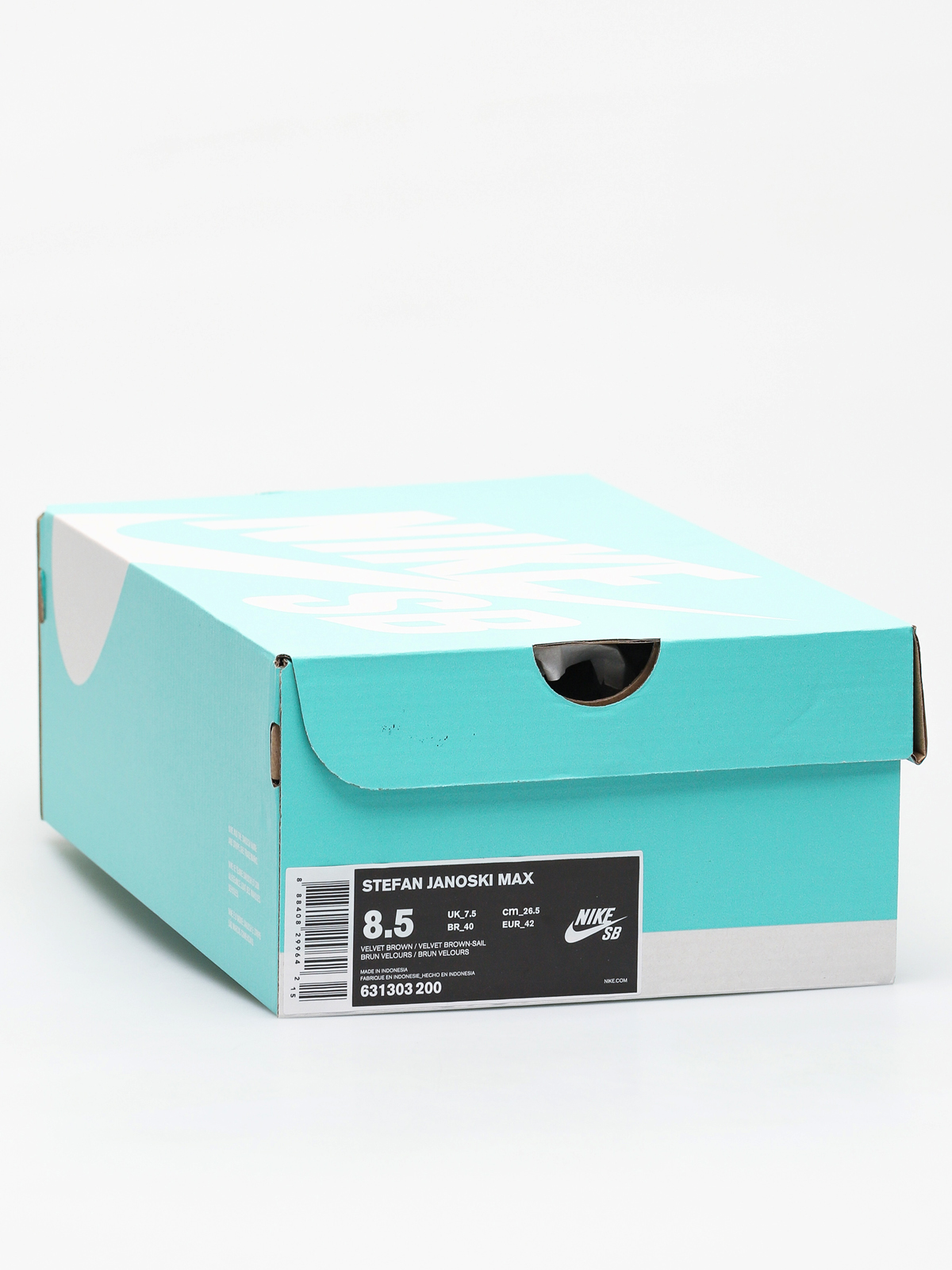 Topánky Nike SB Stefan Janoski Max (velvet brown/velvet brown sail)