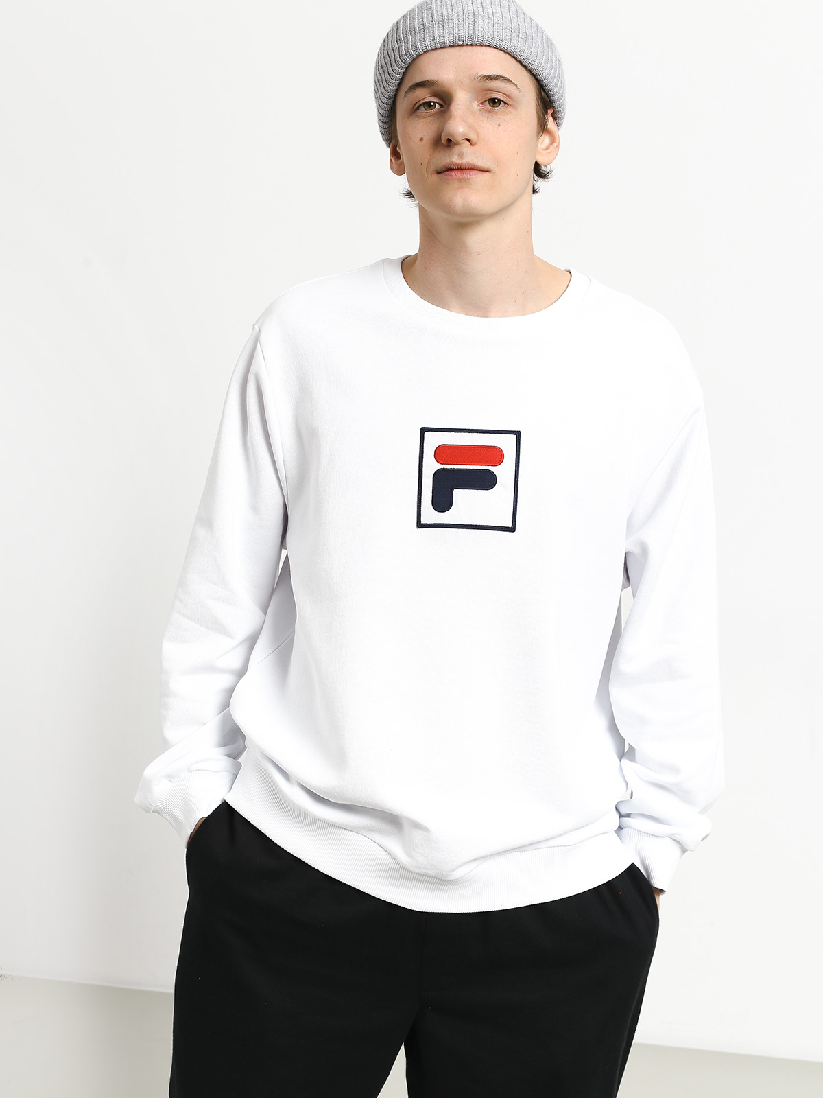 Mikina Fila Rian (bright white)