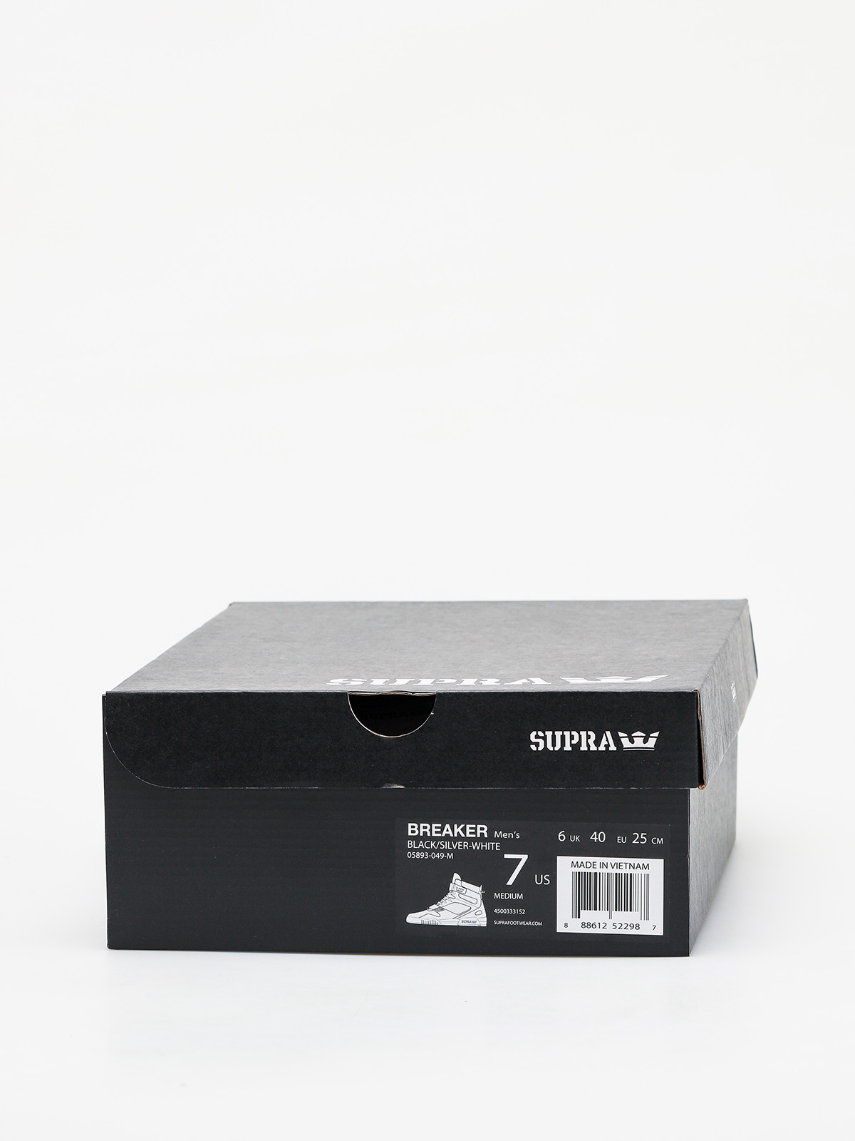 Topánky Supra Breaker (black/silver white)