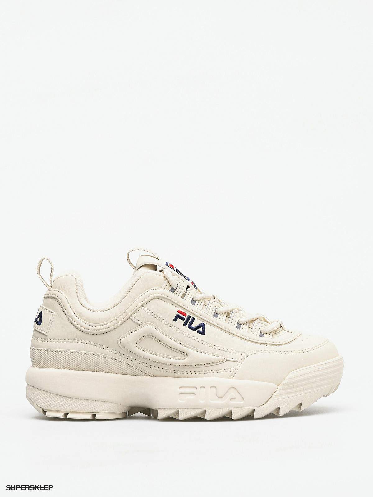 Fila heritage disruptor sale m wmn white