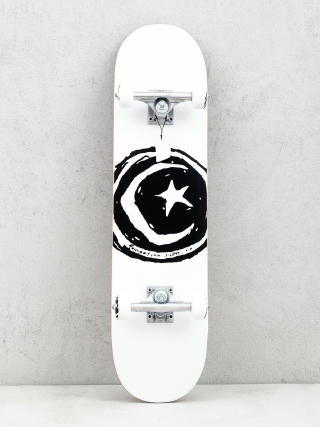Skateboard Foundation Star And Moon (white/black)