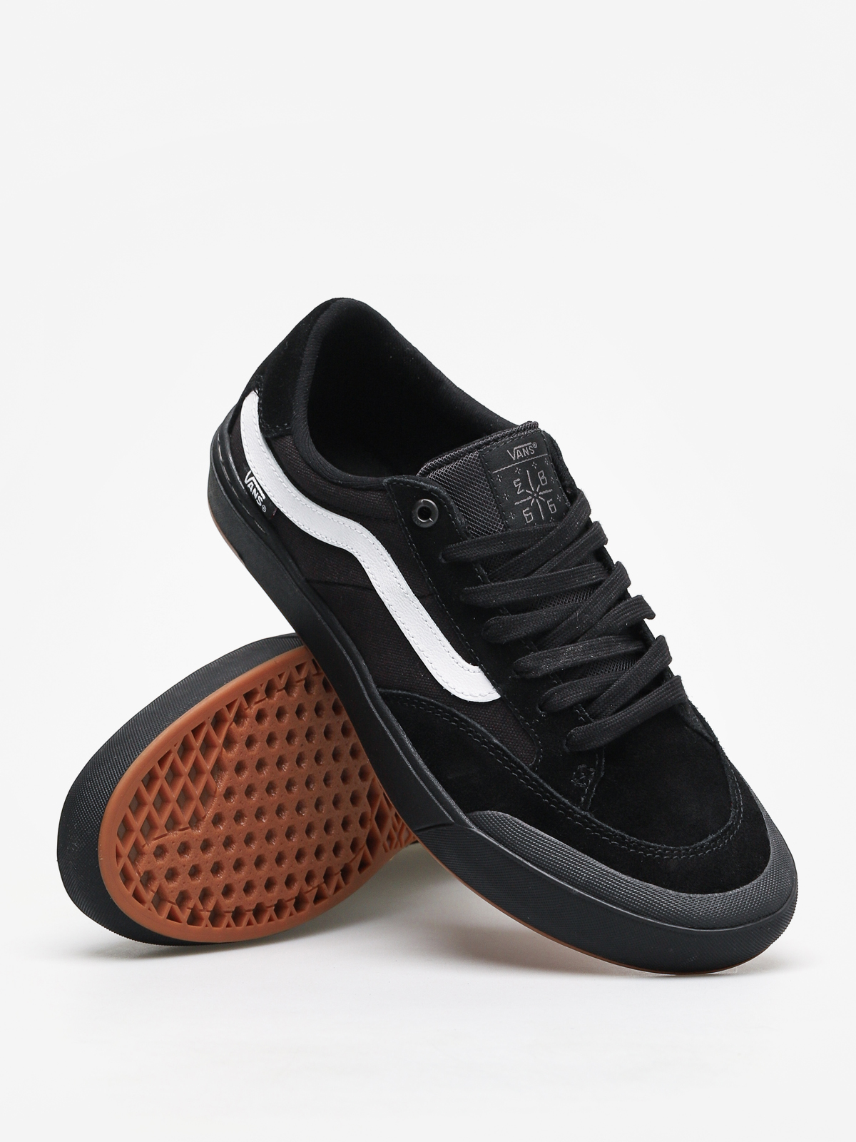 Topánky Vans Berle Pro (black/black/white)