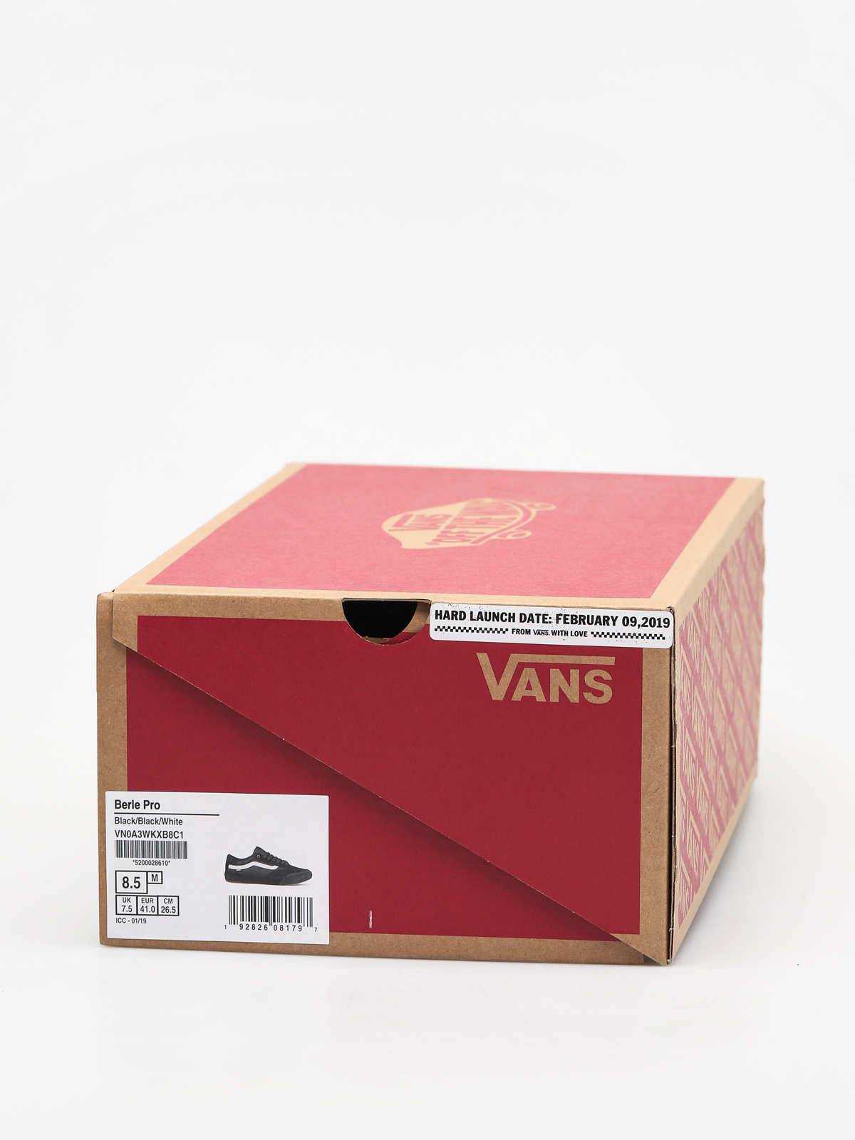 Topánky Vans Berle Pro (black/black/white)