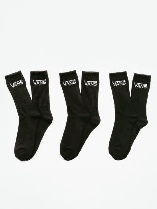 Ponožky Vans Classic Crew 3P (black)