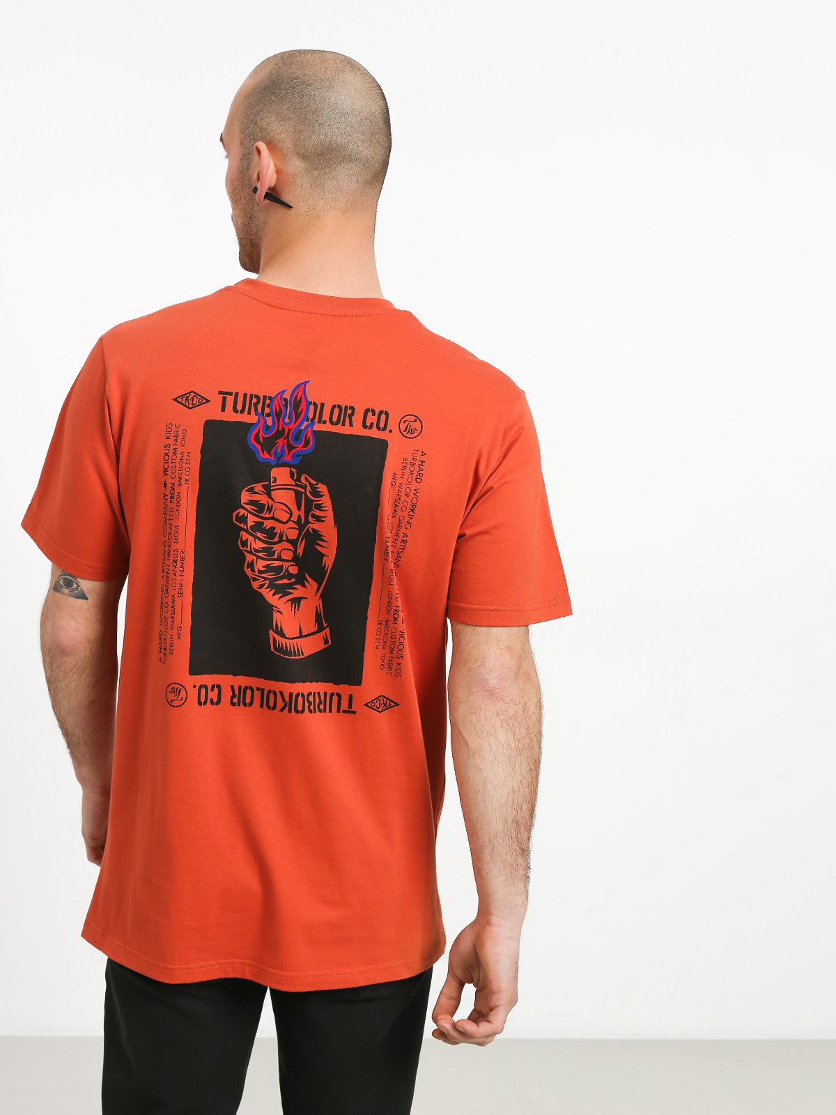 Tričko Turbokolor Light My Fire (orange)