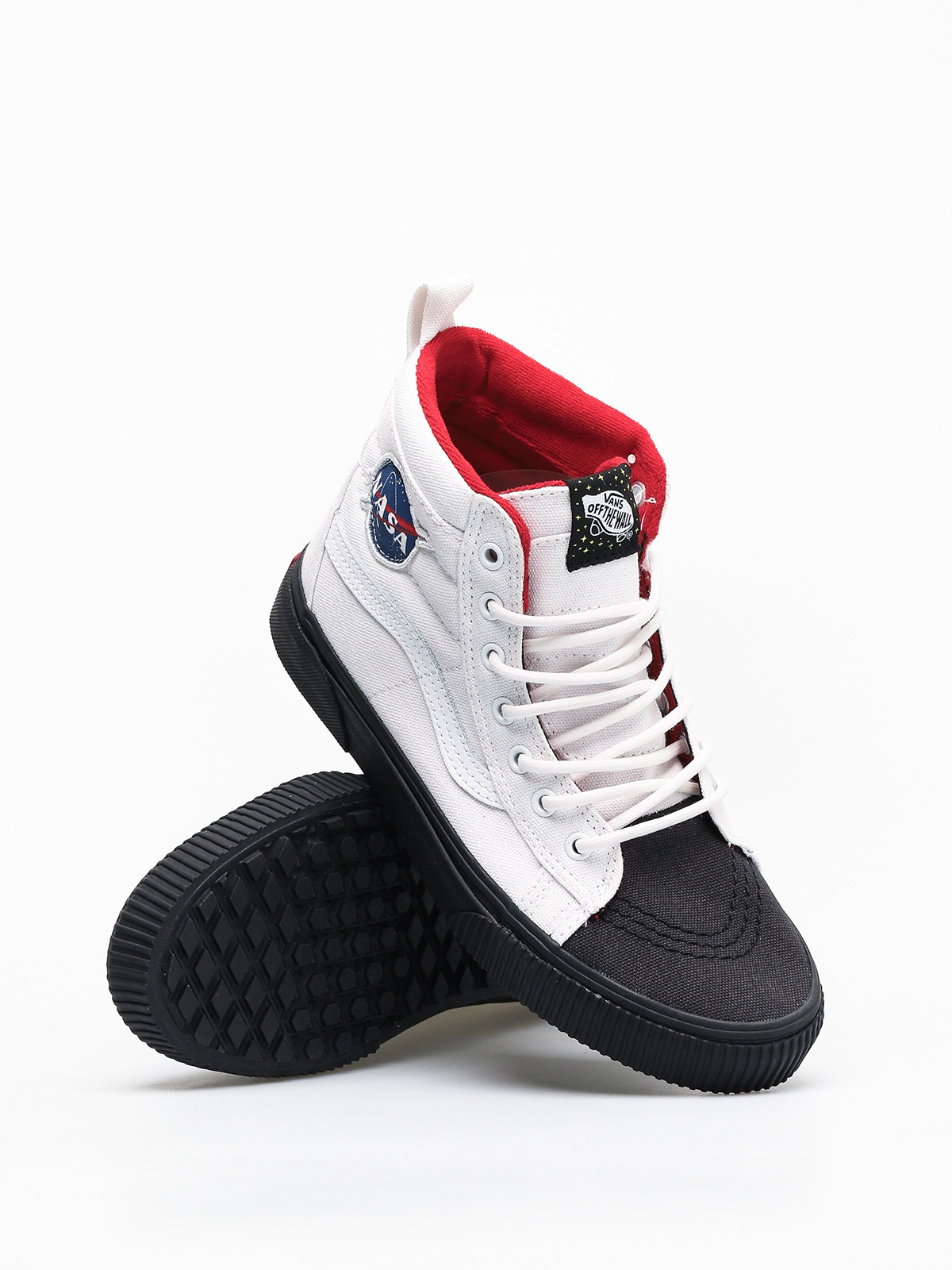 vans nasa shoes white
