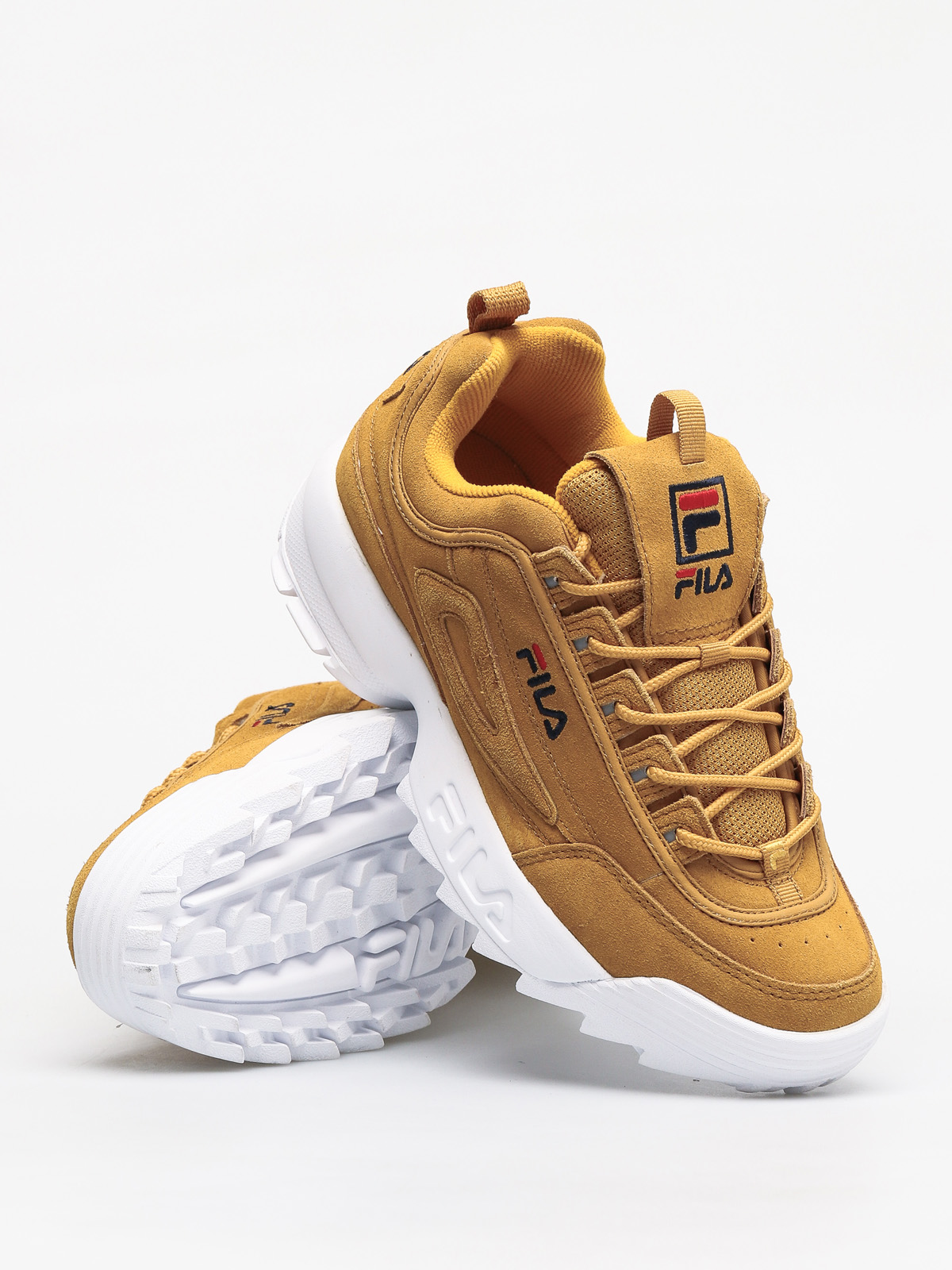 fila disruptor inca gold