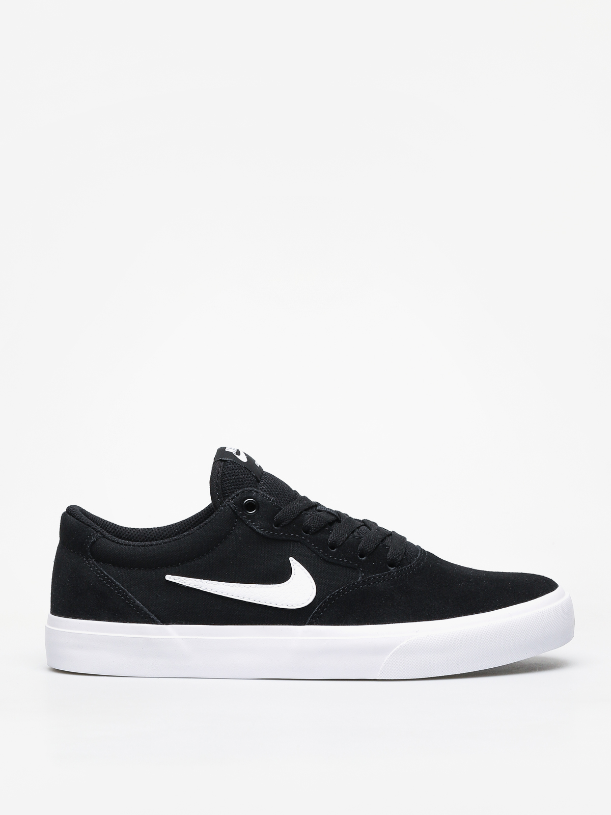 nike sb chron slr leather trainers in white