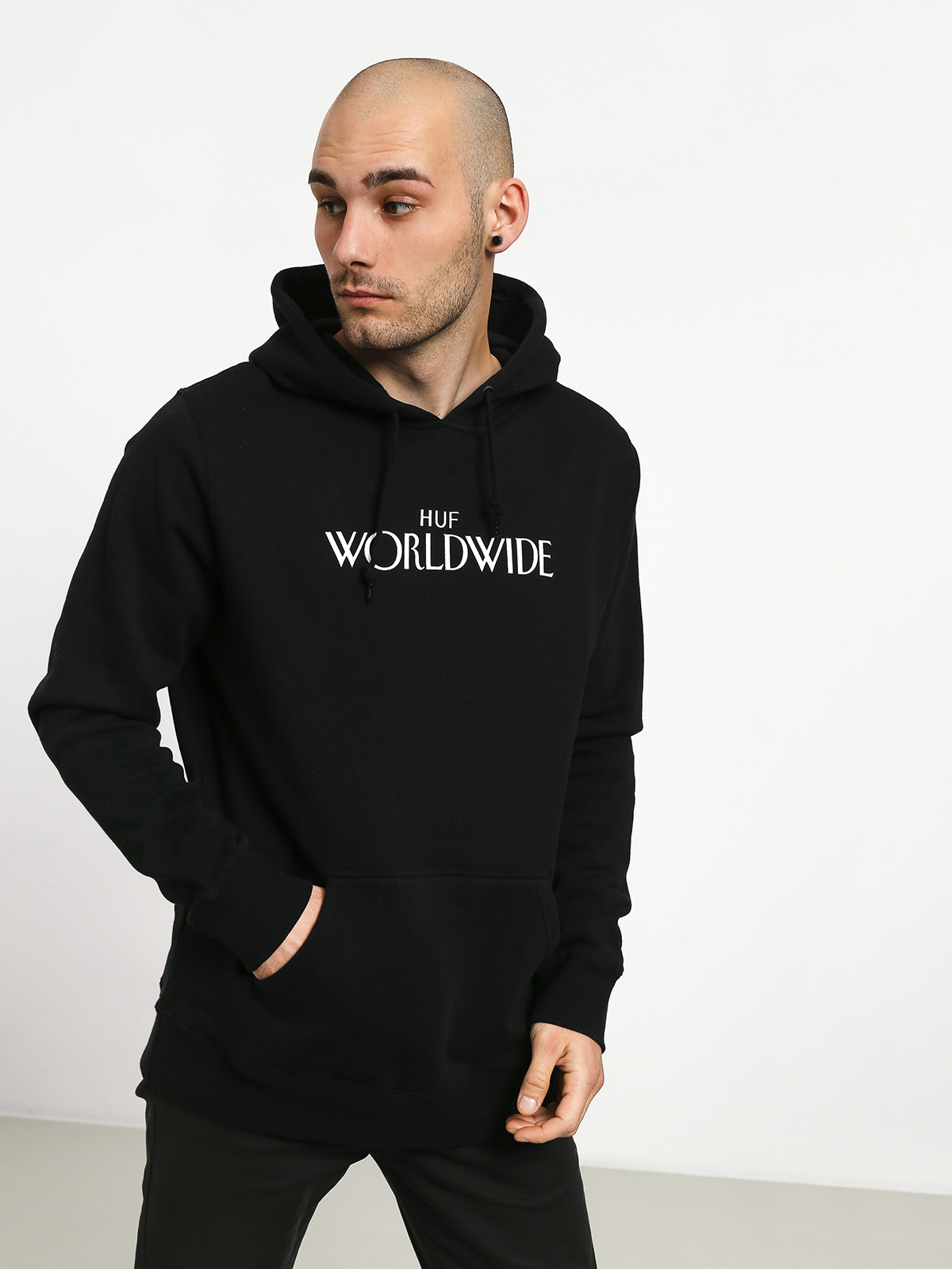 Mikina s kapucňou Archive HD (black)