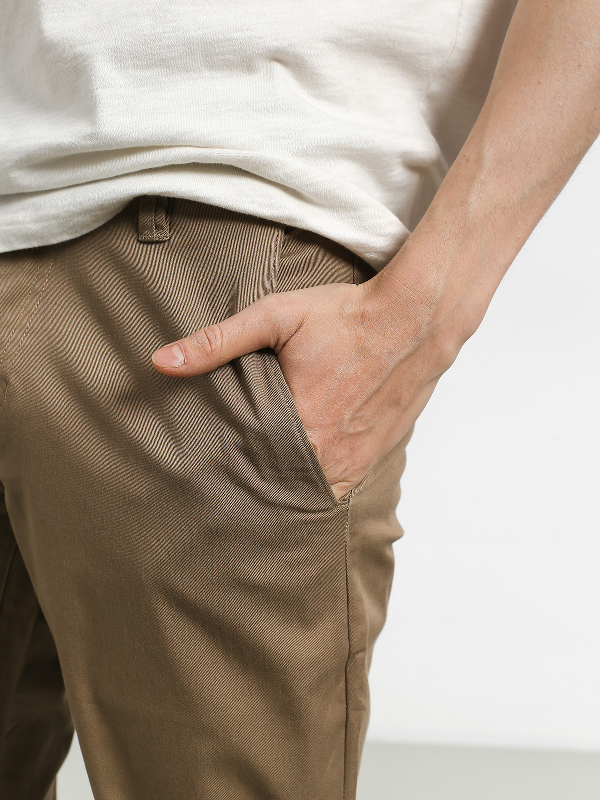 Nohavice Volcom Frickin Modern Stret (kha)