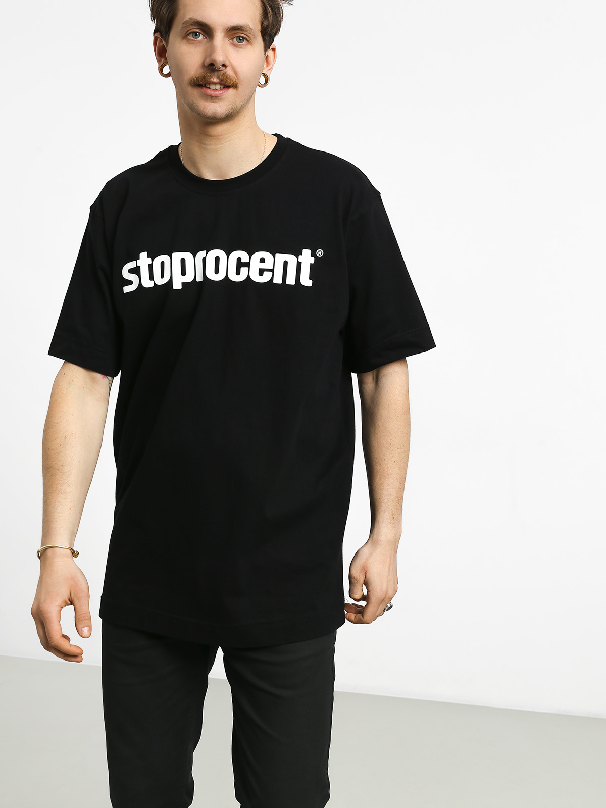 Tričko Stoprocent Simple 19 (black)