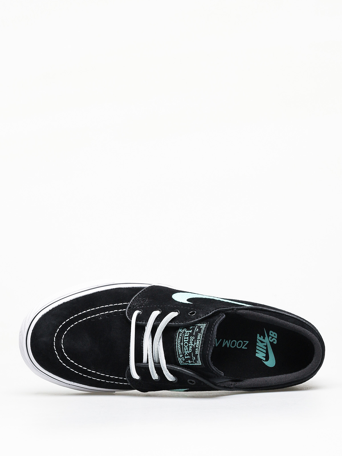 Topánky Nike SB Air Zoom Stefan Janoski Og (black/mint white)