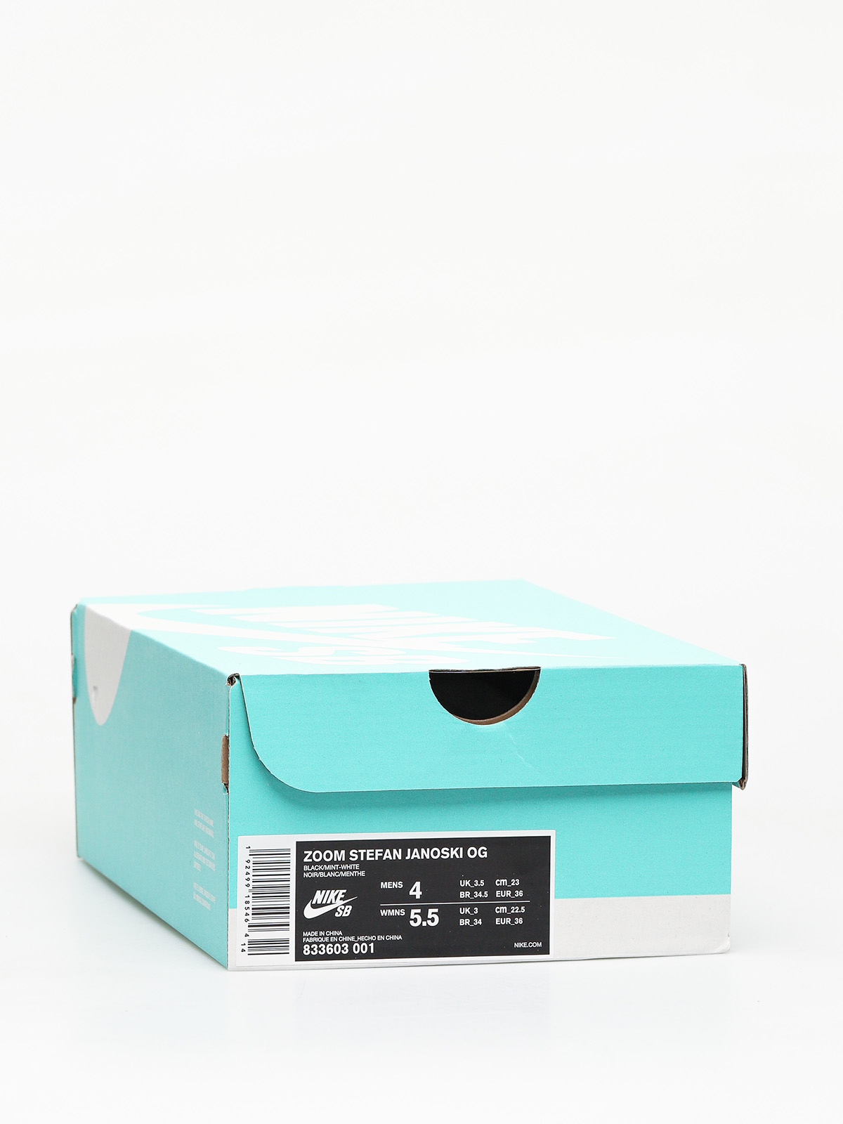 Topánky Nike SB Air Zoom Stefan Janoski Og (black/mint white)