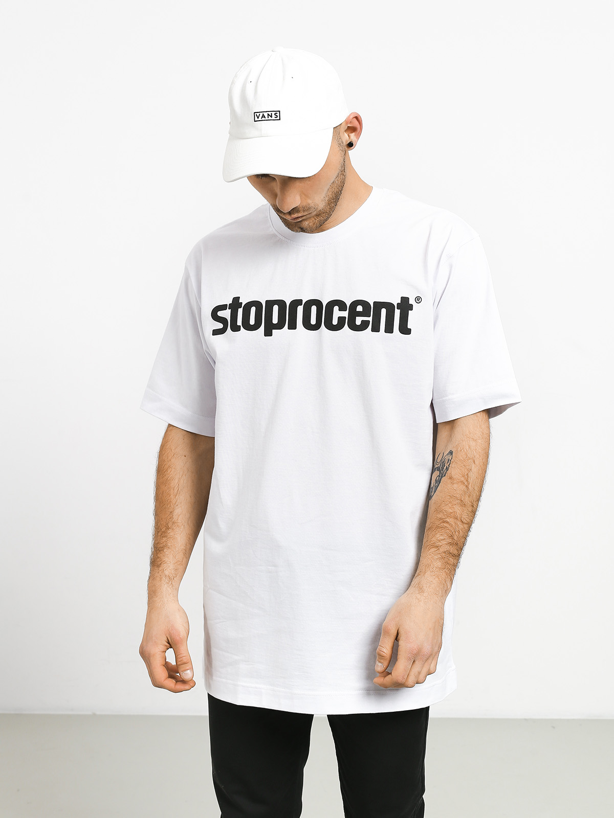 Tričko Stoprocent Simple 19 (white)