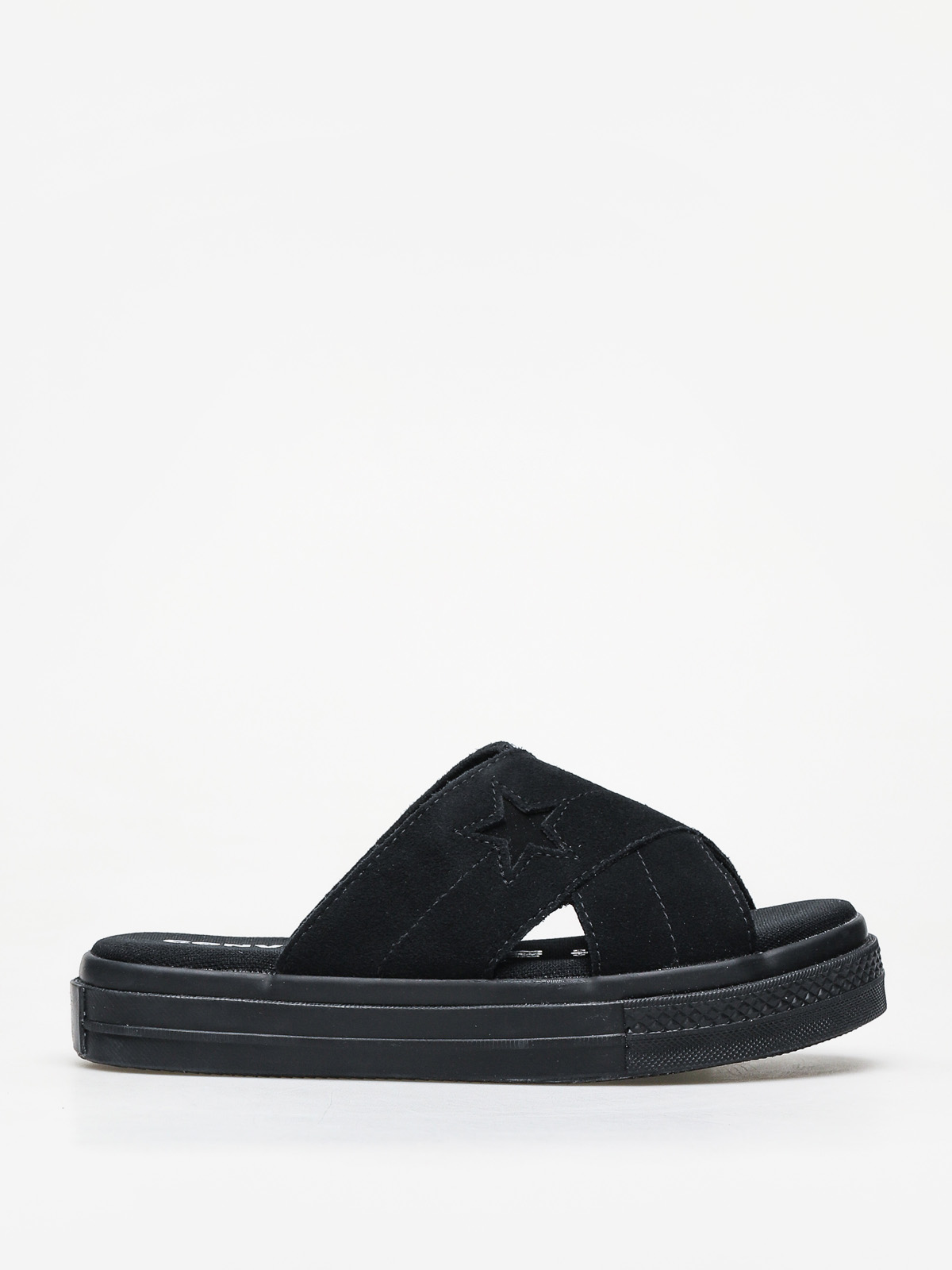 Šľapky Converse One Star Sandal Slip Wmn (black/black/black)