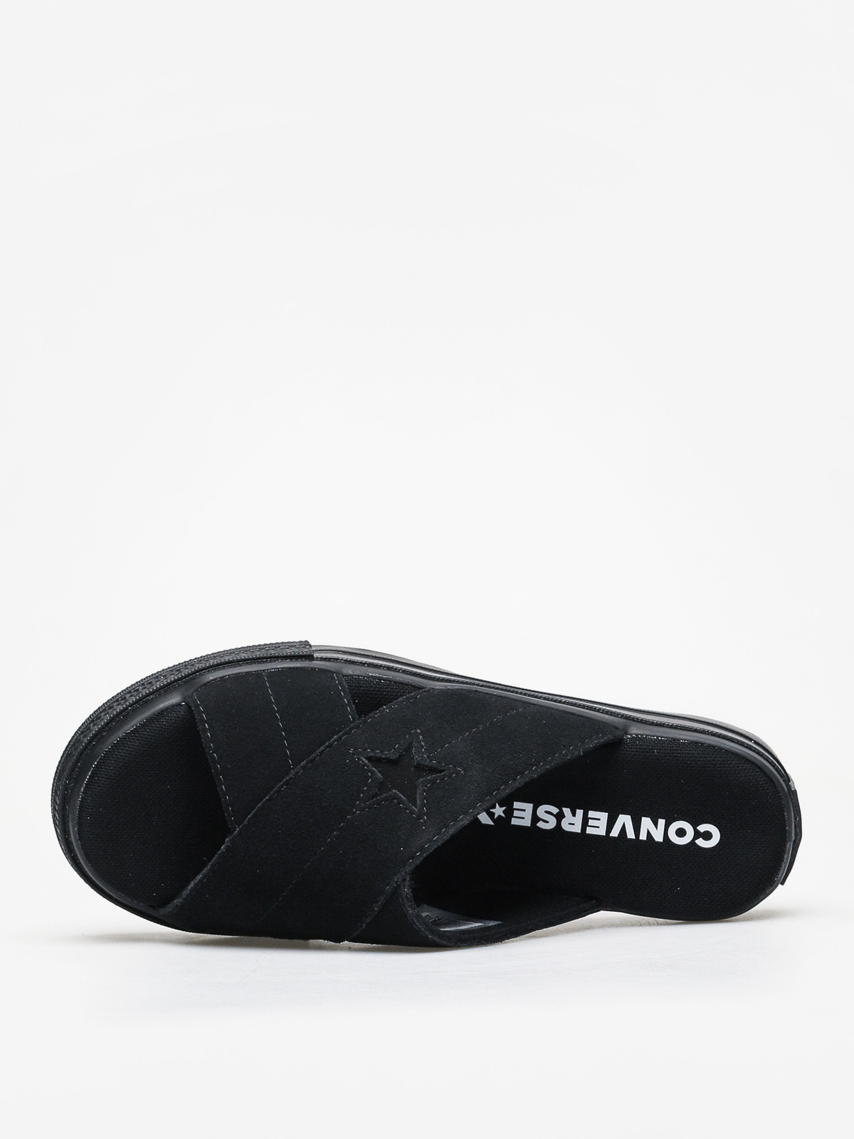 Šľapky Converse One Star Sandal Slip Wmn (black/black/black)