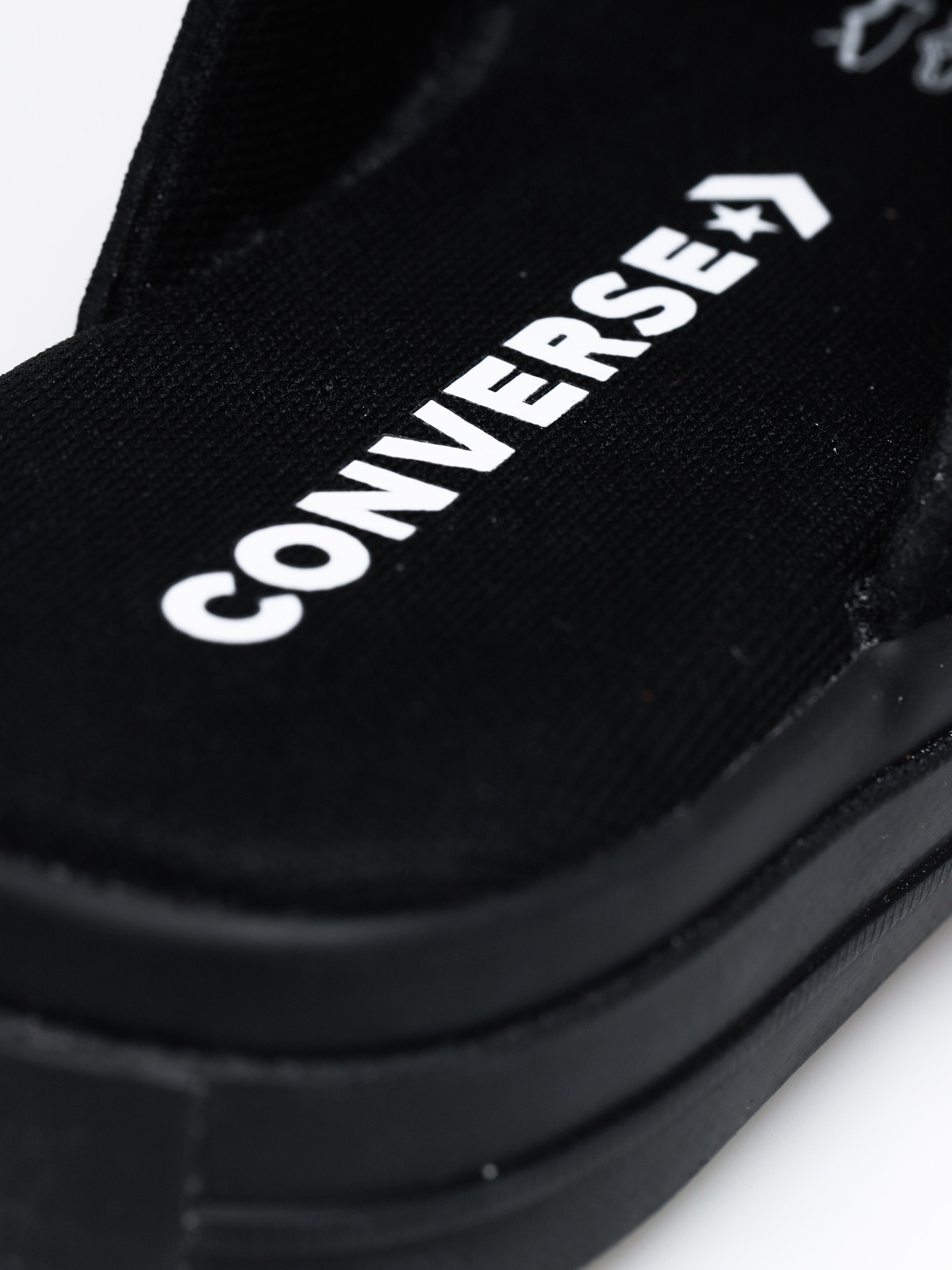Šľapky Converse One Star Sandal Slip Wmn (black/black/black)