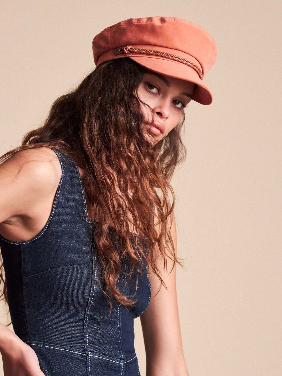 Klobúk so šiltom Brixton Ashland ZD Wmn (coral)