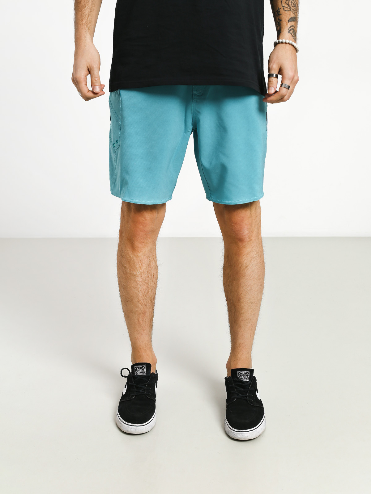 Plážové kraťasy Volcom Lido Solid Mod 18 (cyb)