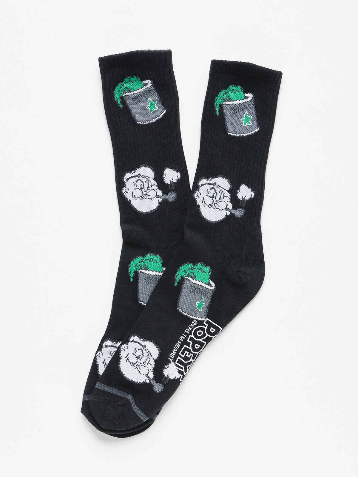 Ponožky HUF Popeye Spinach (black)
