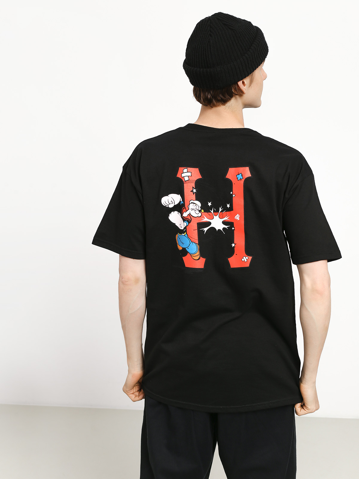 Tričko HUF Popeye Classic (black)