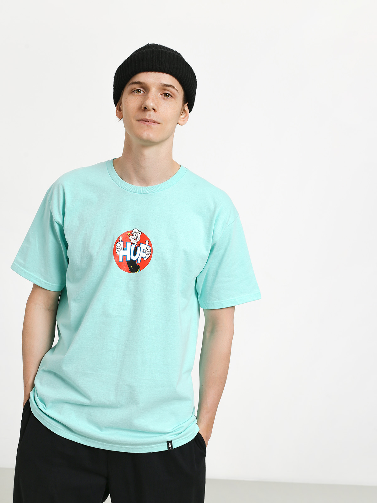 Tričko HUF Popeye Huf Show (mint)