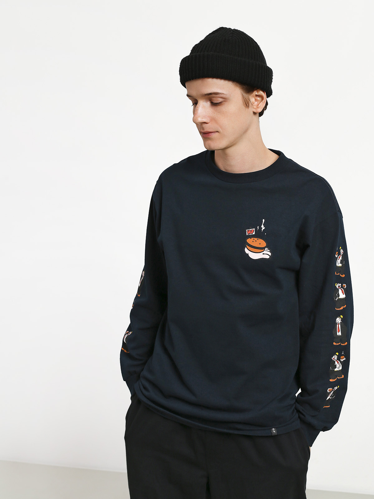 Triko HUF Wimpy (navy)
