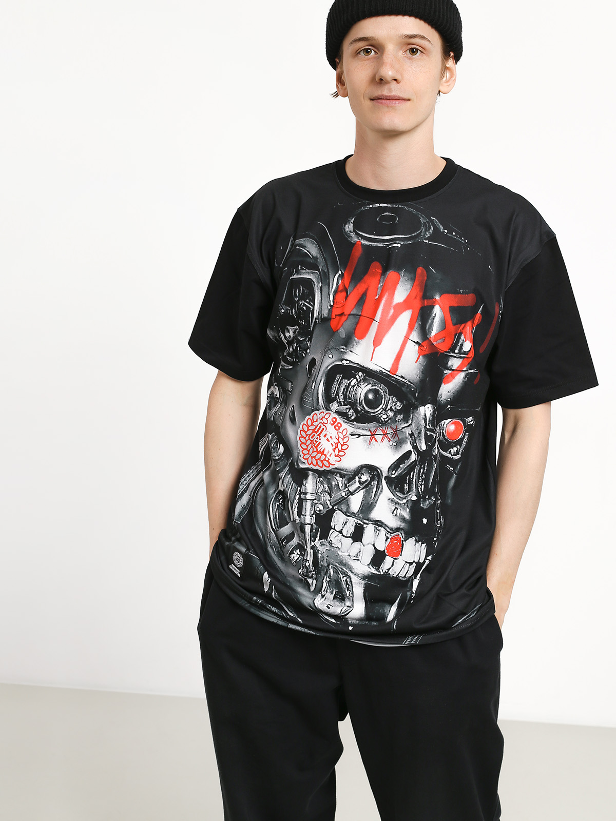 Tričko MassDnm T800 (multicolor/black)