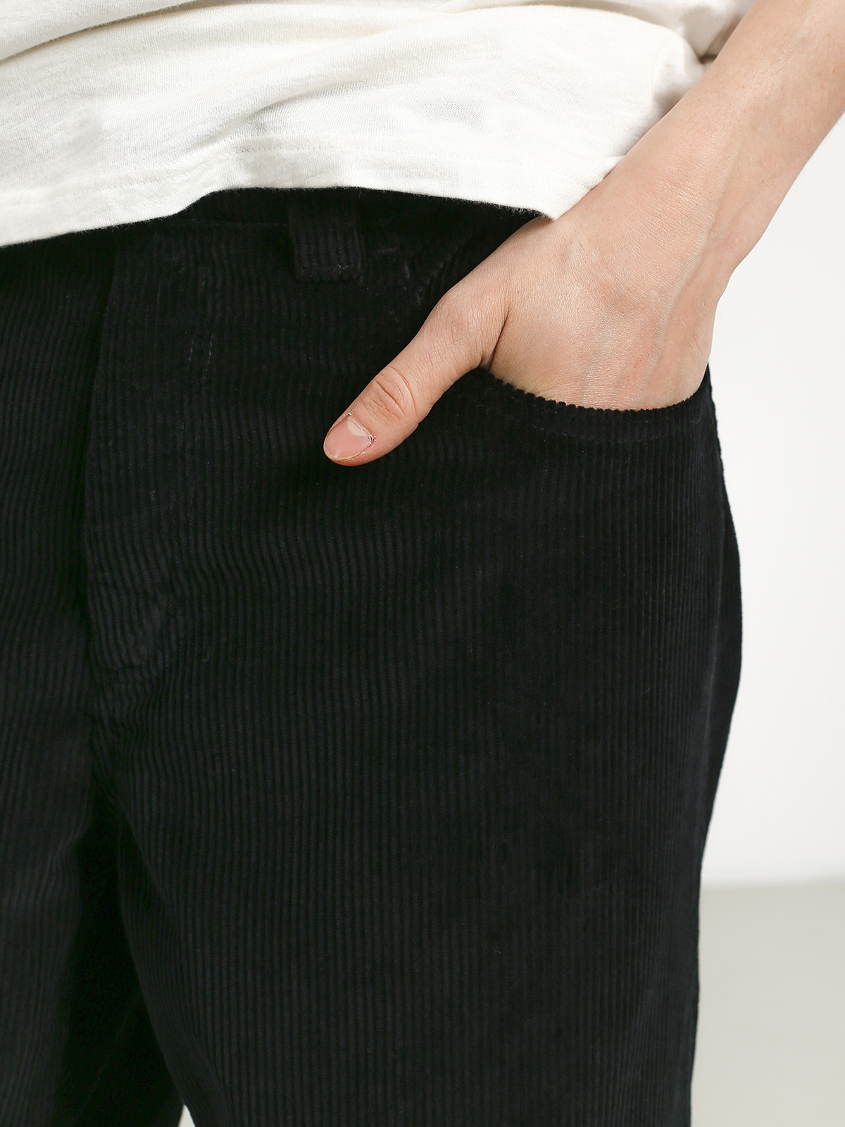 Nohavice Polar Skate 93 Cords (black)