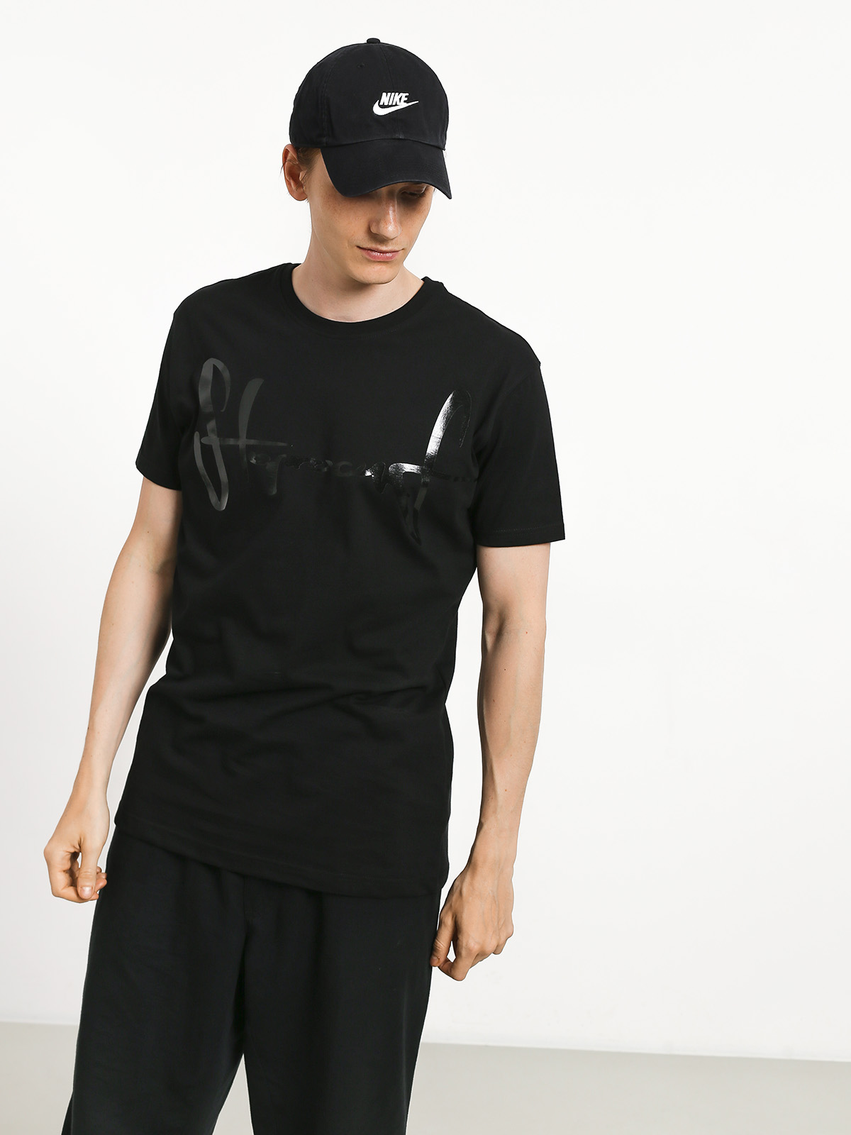 Tričko Stoprocent Base Tag (black/black)