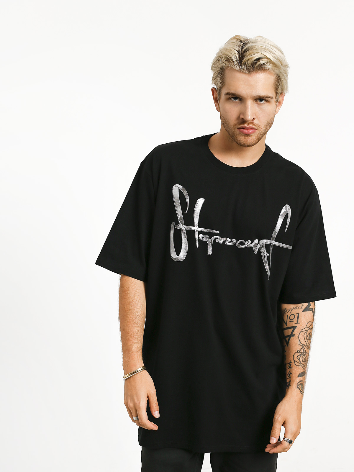 Tričko Stoprocent Chromtag (black)