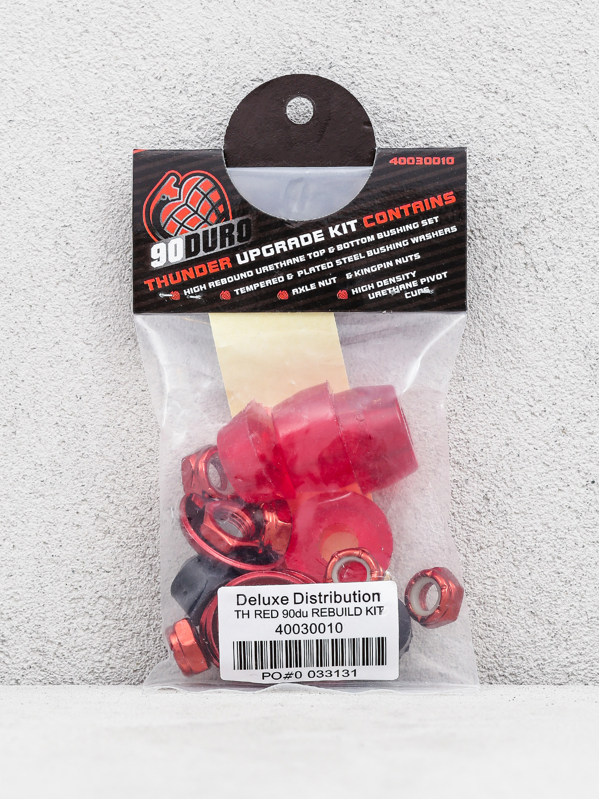 Príslušenstvo pre trucky Thunder Rebuild Kits (red)
