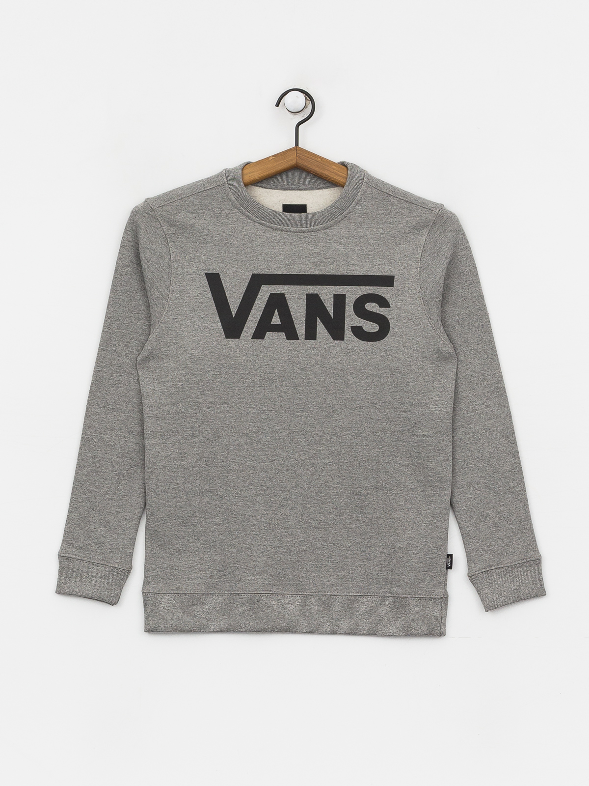 Mikina Vans Classic Crew (cement heather/black)