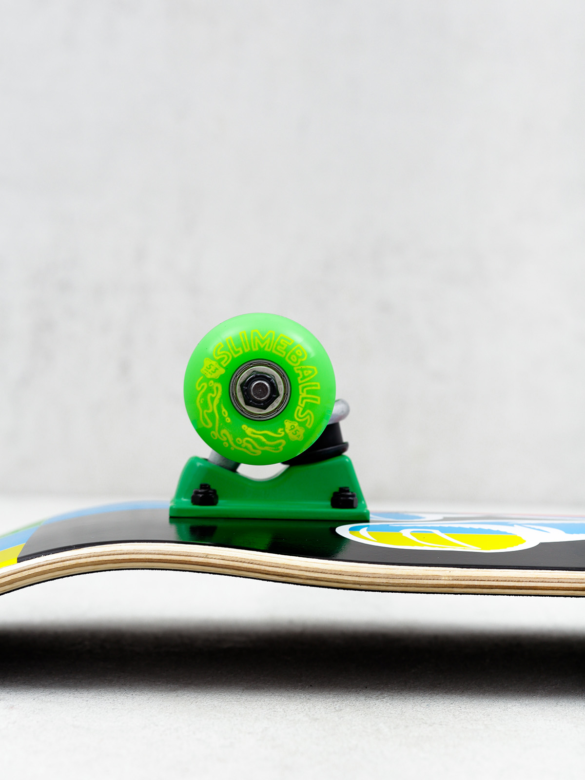 Skateboard Santa Cruz Hand Blocker (blue/green)