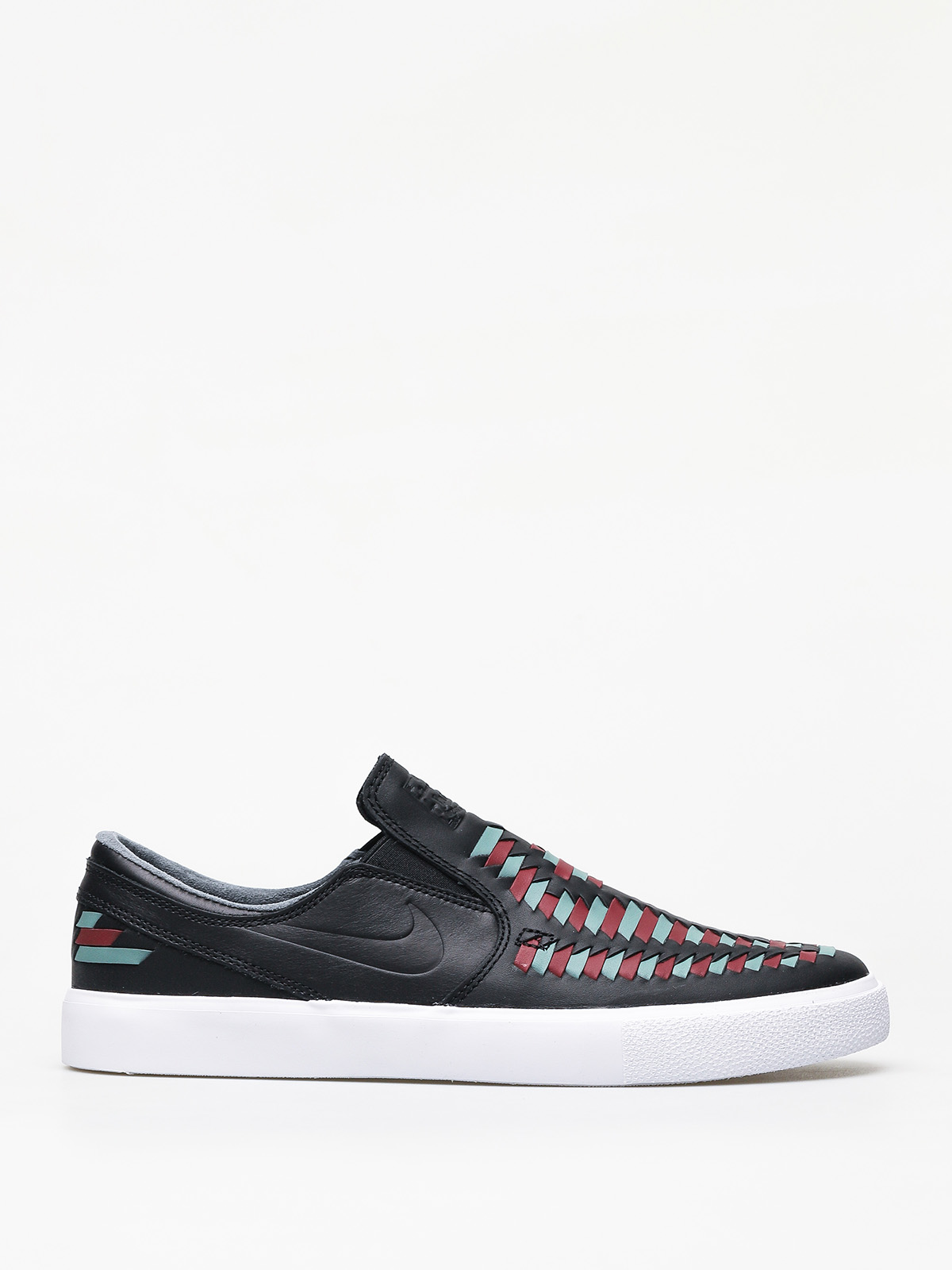 Topánky Nike SB Zoom Janoski Slip Rm Crafted (black/black bicoastal team red)