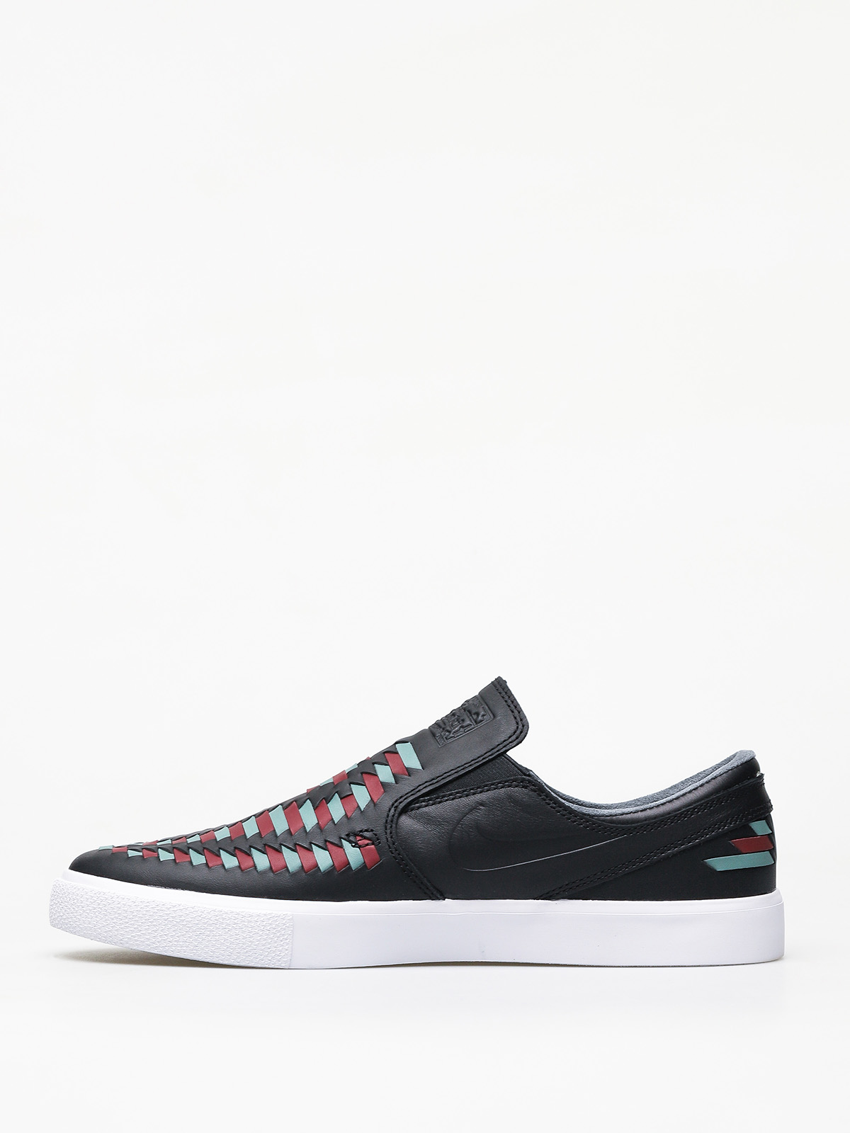 Topánky Nike SB Zoom Janoski Slip Rm Crafted (black/black bicoastal team red)
