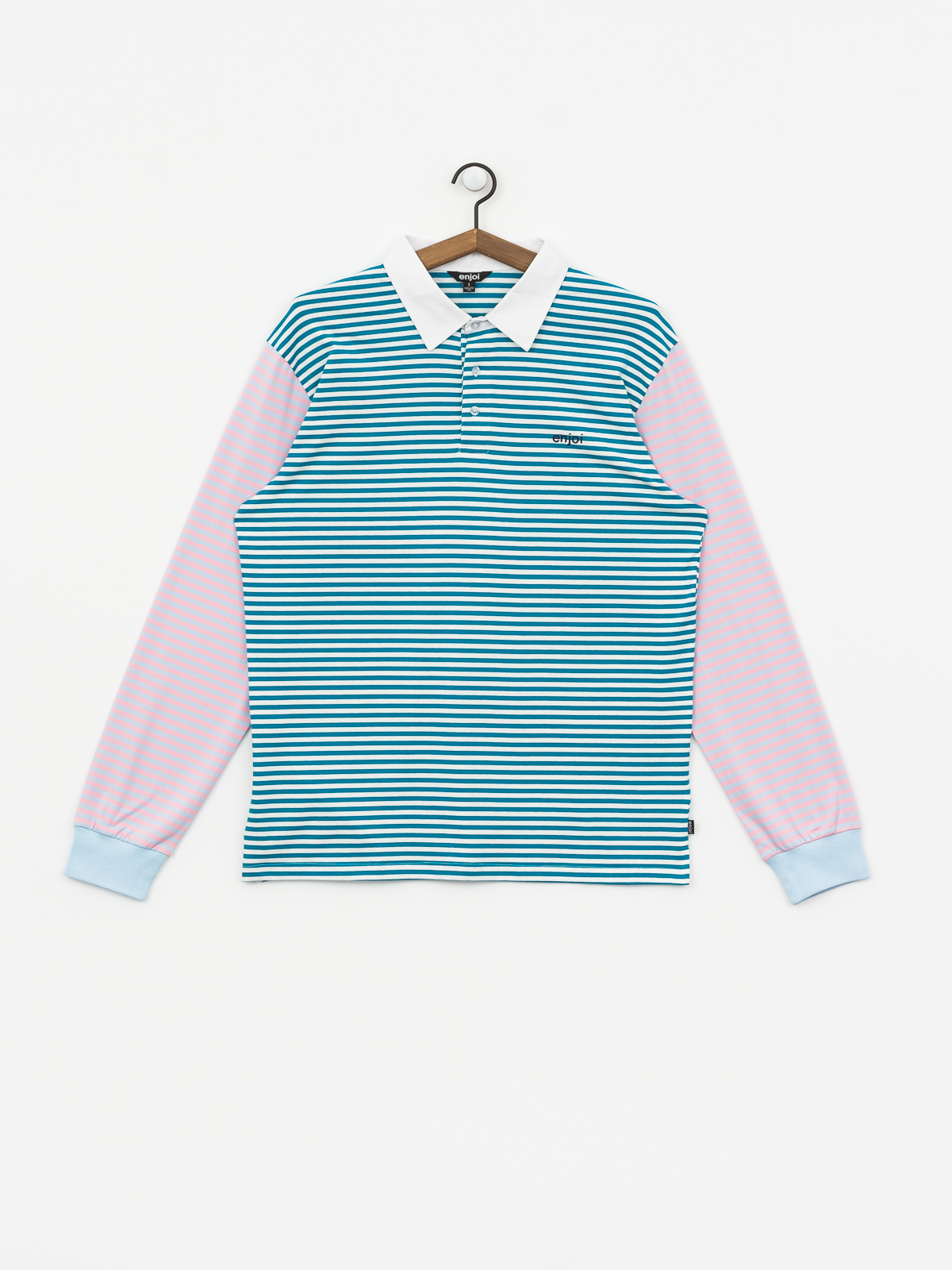 Polo tričko Enjoi Confused Stripes (pastel)