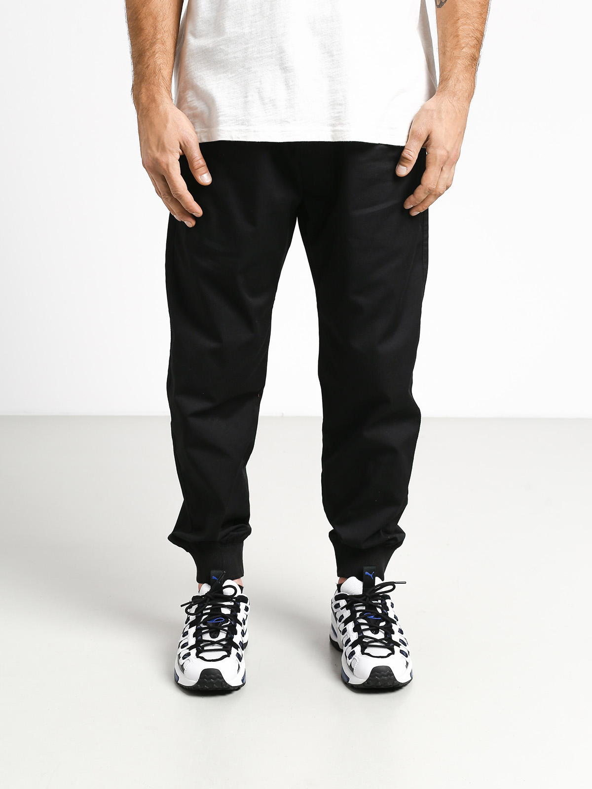 Nohavice Carhartt WIP Madison Jogger (blue rinsed)