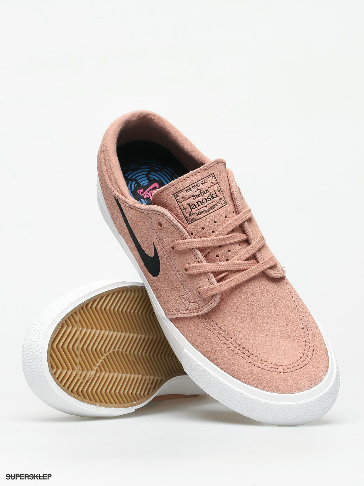 Nike janoski clearance rose gold